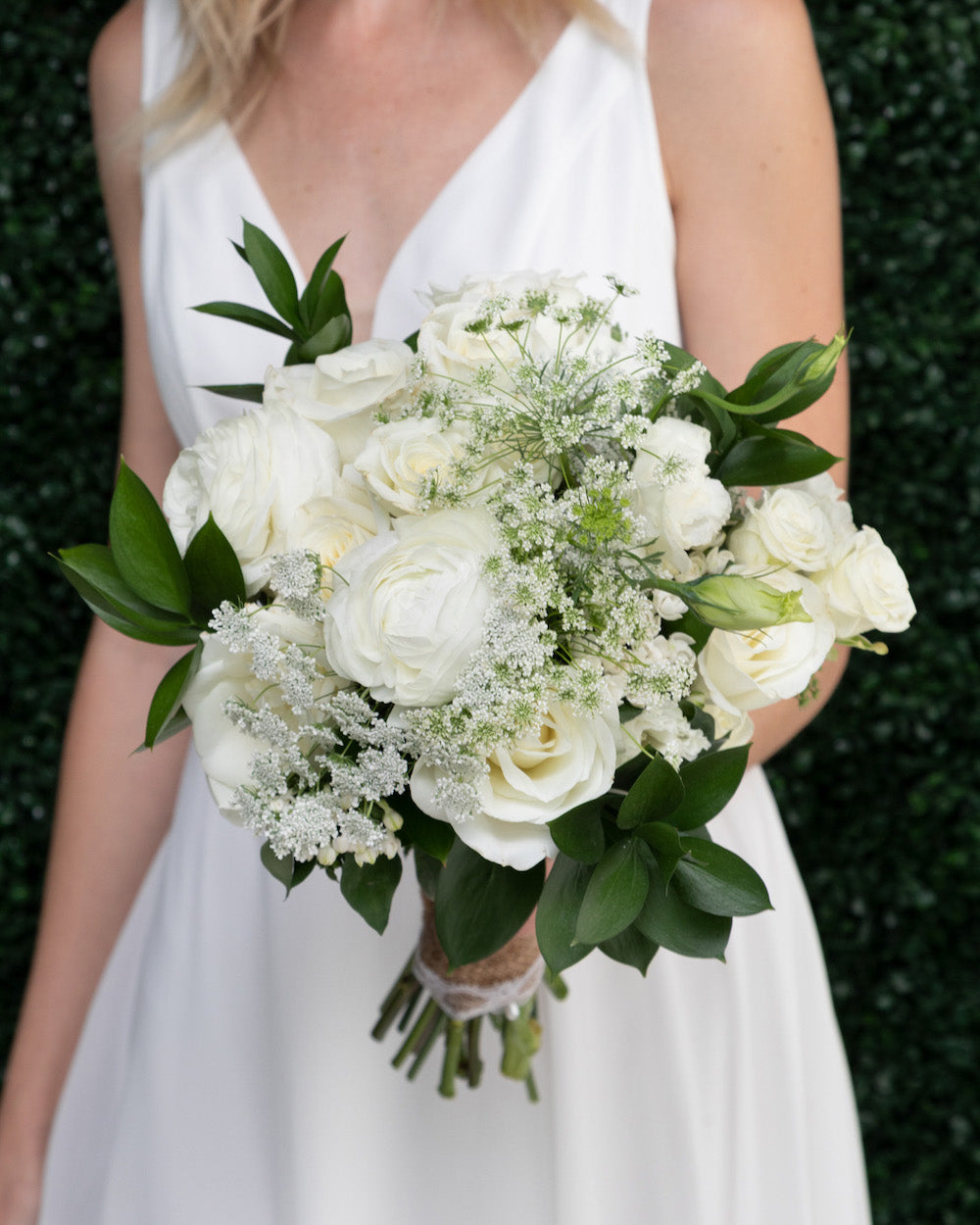 DIY Wedding Flowers - Whimsy in White | White u0026 Green Bouquets – Kukka  Flowers